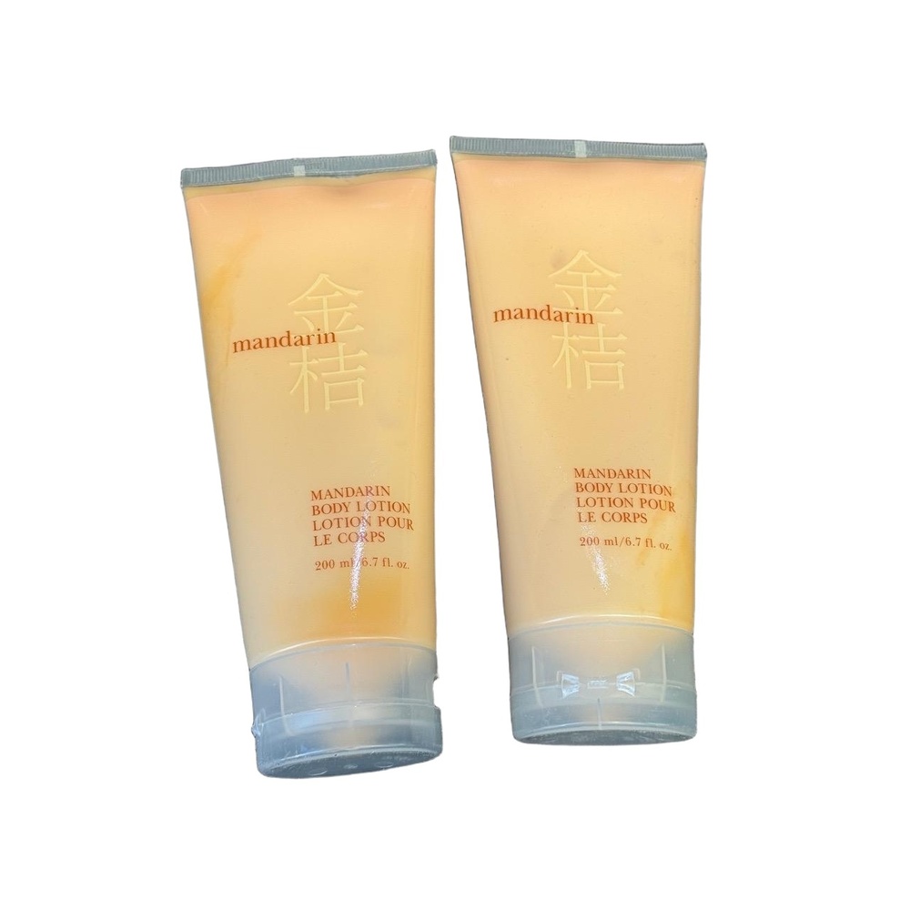 Mandarin Body Lotion 200ml 6.7 fl oz New Unused Hydrating Citrus Scent Skin Care